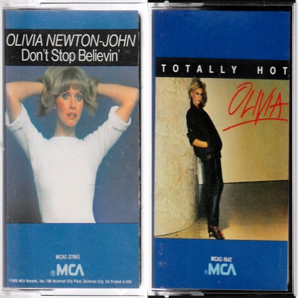 Olivia Newton-John Cassette Collection - 2 Cassette Tapes